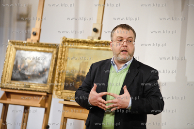 Pokaz szesciu obrazow i jednej rzezby w Oddziale Sztuki...