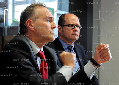 U prezydenta Gdyni Wojciecha Szczurka goscil prezydent...