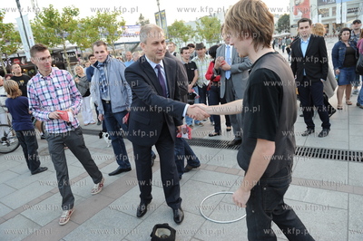 Kampania wyborcza SLD przed wyborami parlamentarnymi....