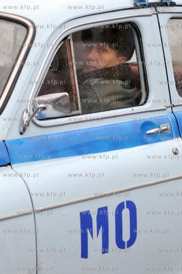 Plan zdjeciowy filmu Walesa w rezyserii Andrzeja Wajdy...