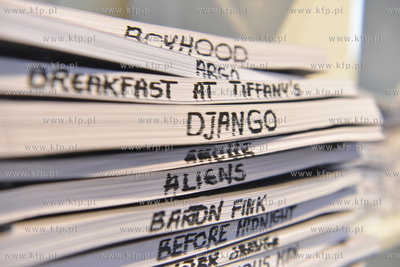 Otwarcie czytelni scenariuszy w Gdynskiej Szkole Filmowej....