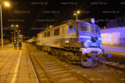 Wypadek kolejowy w Smetowie Granicznym kolo Kwidzyna....