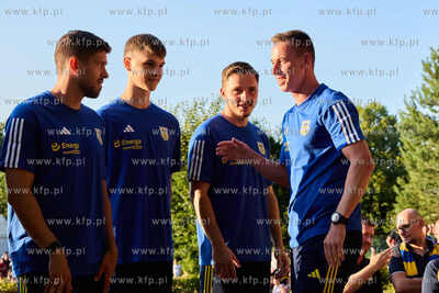 Prezentacja piłkarzy Arki Gdynia na Górce przy ul...