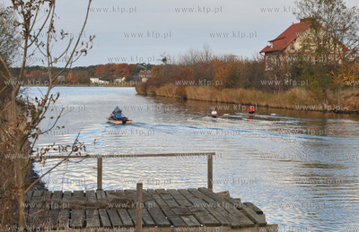 Gdansk. Plonia Wielka dawne Pleniewo. Martwa Wisla...