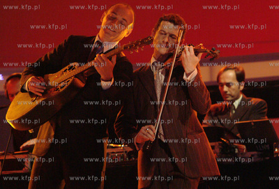 Festiwal Piosenki w Sopocie.Wystep zesplu GOTAN PROJECT....