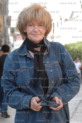 V FESTIWAL DOBREGO HUMORU W GDAŃSKU.  Maria Czubaszek25.06.2004Fot....