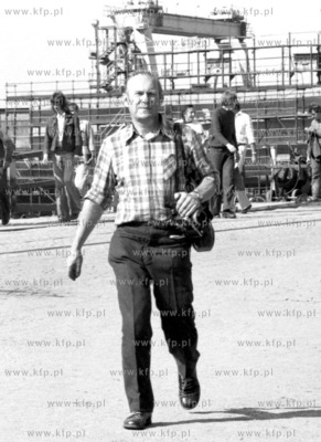 Janusz Uklejewski fotoreporter CAF Centralnej Agencji...