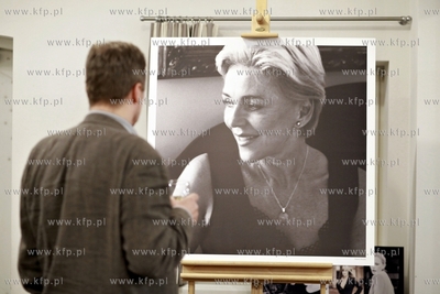 Gdańsk. Dwór Oliwski. Wernisaż wystawy fotografii...