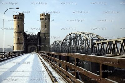 Tczew. Most Lisewski  na dolnej Wisle zbudowany w latach...