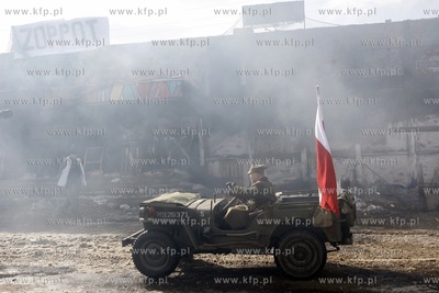 Inscenizacja bitwy o Sopot na terenach zamknietego...