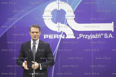 Gdansk. Amber Expo. PERN Przyjazn podpisal  umowę...