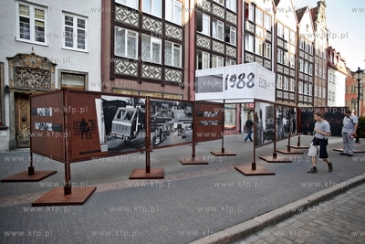 Gdansk. Wernisaz wystawy plenerowej W przededniu wielkiej...