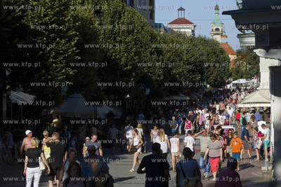 Sopot. Ulica Bohaterów Monte Cassino.
26.08.2016
fot....