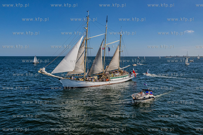 Baltic Sail. Parada żaglowców na Zatoce Gdańskiej....