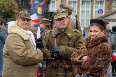 Gdańsk. Parada z okazji Narodowego Święta Niepodległości....
