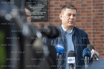 Areszt Śledczy w Gdańsku. Konferencja prasowa dr....