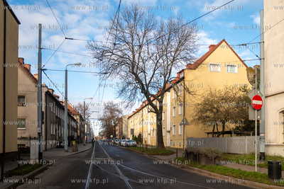 Nowy Port. ul. Wolności. 22.11.2025 fot. Paweł Marcinko...