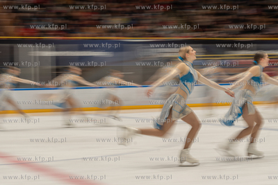 Hala Olivia. Mistrzostwa Polski w Łyżwiarstwie Synchronicznym...