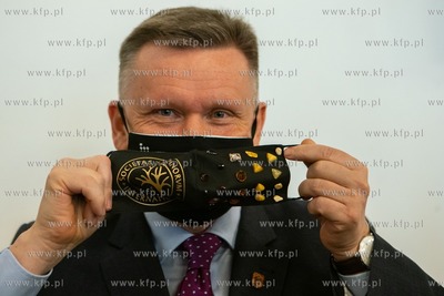 Gdańsk, Ratusz Głównego Miasta. Spotkanie prasowe...