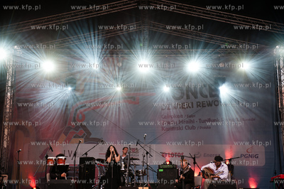 Gdansk. Scena na Dlugim Targu, Koncert towarzyszacy...