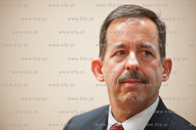 Gdansk. Urzad Miejski. Konferencja prasowa z udzialem...