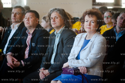 Gdansk. Ratusz Glownego Miasta. Pola Nadziei. Uroczystosc...