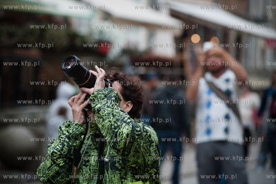 Gdansk. Ul. Piwna. Pelne turystow ulice starego miasta.
23.07.2013
fot....