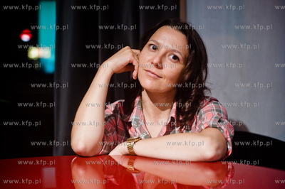 Pruszcz Gdanski. Klub Kameleon. Spotkanie z pisarka...