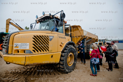 Gdansk. Matarnia. Kolej na PKM - Dzien Otwarty powstajacej...