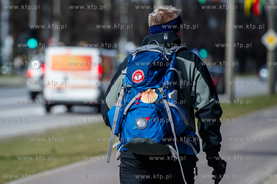Gdansk. Podroznik Marek Kaminski startuje do kolejnego...