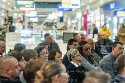 Gdańsk. Wrzeszcz. Galeria Bałtycka. Gala wręczenia...