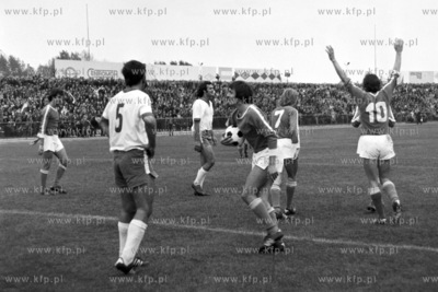 Derby Gdanska na stadionie przy Marynarki Polskiej...