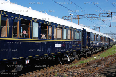 Legendarny pociąg Orient Express po raz pierwszy w...