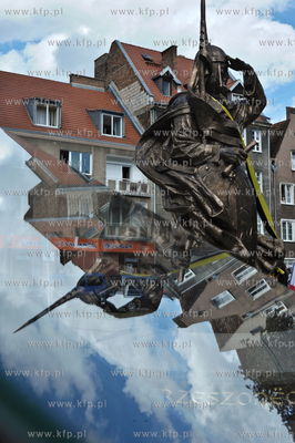 Odsloniecie pomnika Swietopelka II Wielkiego na skwerze...