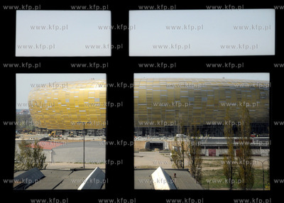 PGE Arena na 45 dni przed pierwszym meczem pomiedzy...