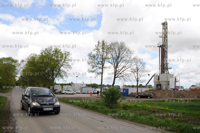 Wies Lebien w gminie Nowa Wies Leborska (woj. pomorskie)....