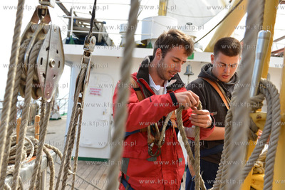 Dzien na Darze Mlodziezy ze studentami Akademii Morskiej...