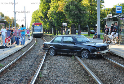 Na wysokosci Placu Zebran Ludowych w Gdansku doszlo...