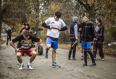 Sulmin (gmina Zukowo). Pierwszy Bieg Sztafetowy Firm...