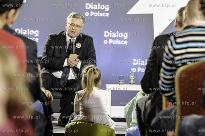 Zamek Gdniew. Spotkanie Prezydenta ronislawa Komorowskiego...