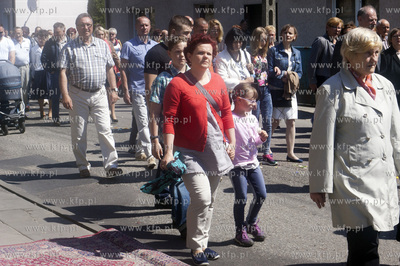 Procejsa Bozego Ciala w Gdansku - Sw. Wojciechu.
04.06.2015
Fot....