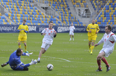 Gdynia. Stadion Miejski. Mecz na 60. urodziny Janusza...
