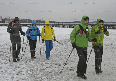 Sopot. Plac Kuracyjny i Molo. Akcja Ultra Krew - bieg...