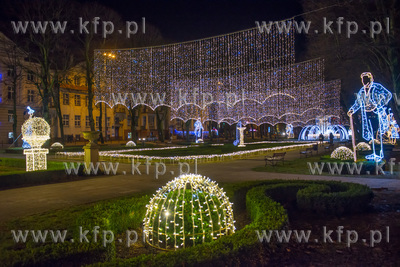Iluminacje świąteczne w Słupsku. 13.12.2017 fot....