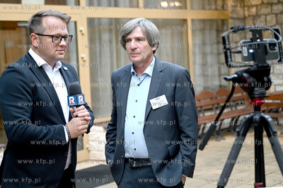 Kazimierz Dolny n/Wisłą. W Domu Pracy Twórczej Stowarzyszenia...