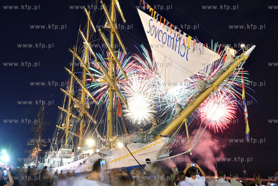 Gdynia, zlot zaglowcow "The Tall Ships' Races 2009"....