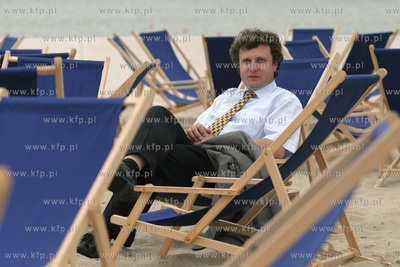 Jacek Karnowski - prezydent kurortu Sopot.
14.07.2004
fot....