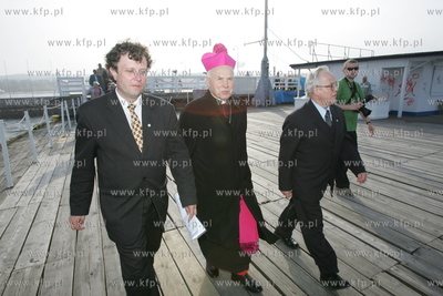 Sopockie molo zostalo nazwane im Jana Pawla II. Przed...