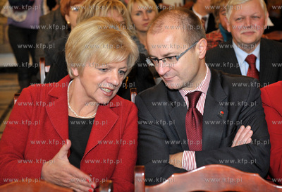 Obrady I sesji Rady Miasta Gdanska VI kadencji w Sali...