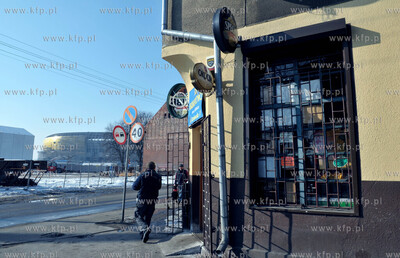 Gdansk, Letnica. Sklep ogilnospozywczy na ul. Uczniowskiej...